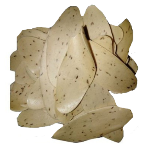 Leaf Shape Poppadom Papad